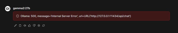 Ollama:500, message=‘Internal Server Error’ Hatası